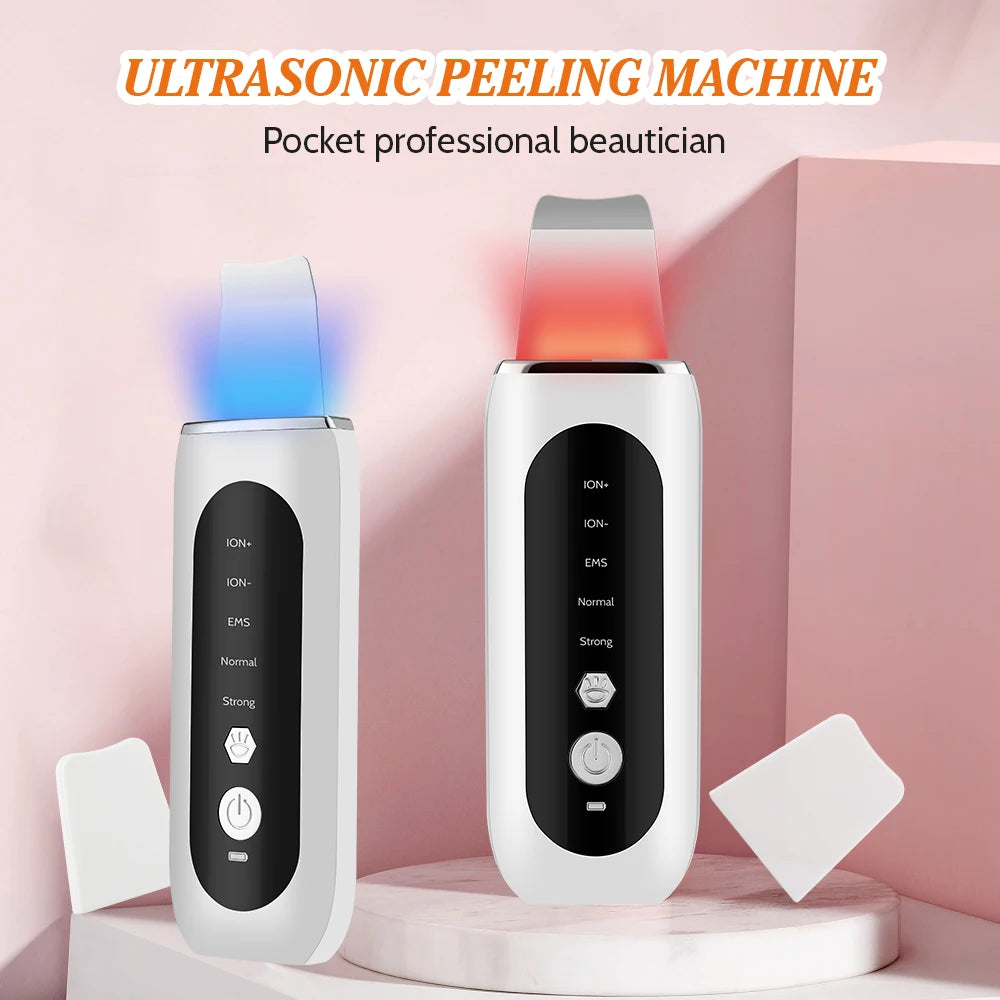 Electric Bubble Blackhead Remover / Ultrasonic Skin Scrubber Skin Care Tool Vacuum Suction Pore Cleanser Pimple Black Head Extractor Facial Lifting Cleaning Tools