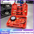 New TU-114 Fuel Injector Pump Pressure Tester 0-140PSI Fuel Injector Injection Pump Pressure Tester Gauge Kit Car Tools