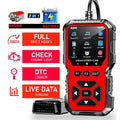 Escáner OBD2 V530 Herramienta de diagnóstico | Probador de batería, lector de códigos de falla del motor, datos en tiempo real, búsqueda de DTC, marco congelado, herramienta de escaneo