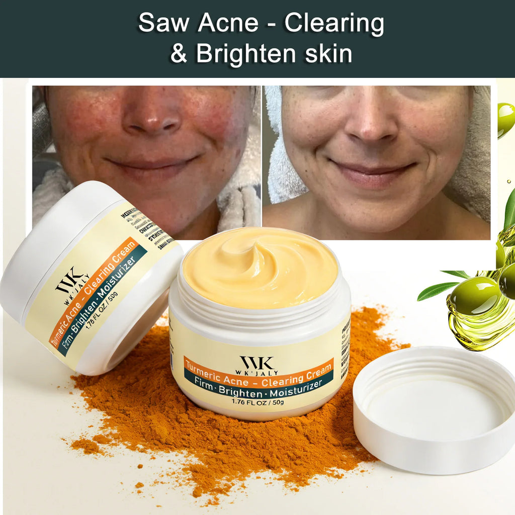Kit de soins éclaircissants WK JALY pour peaux foncées, noires et caramels, hydratant, anti-acné et anti-taches, pour un teint uniforme, pour femmes