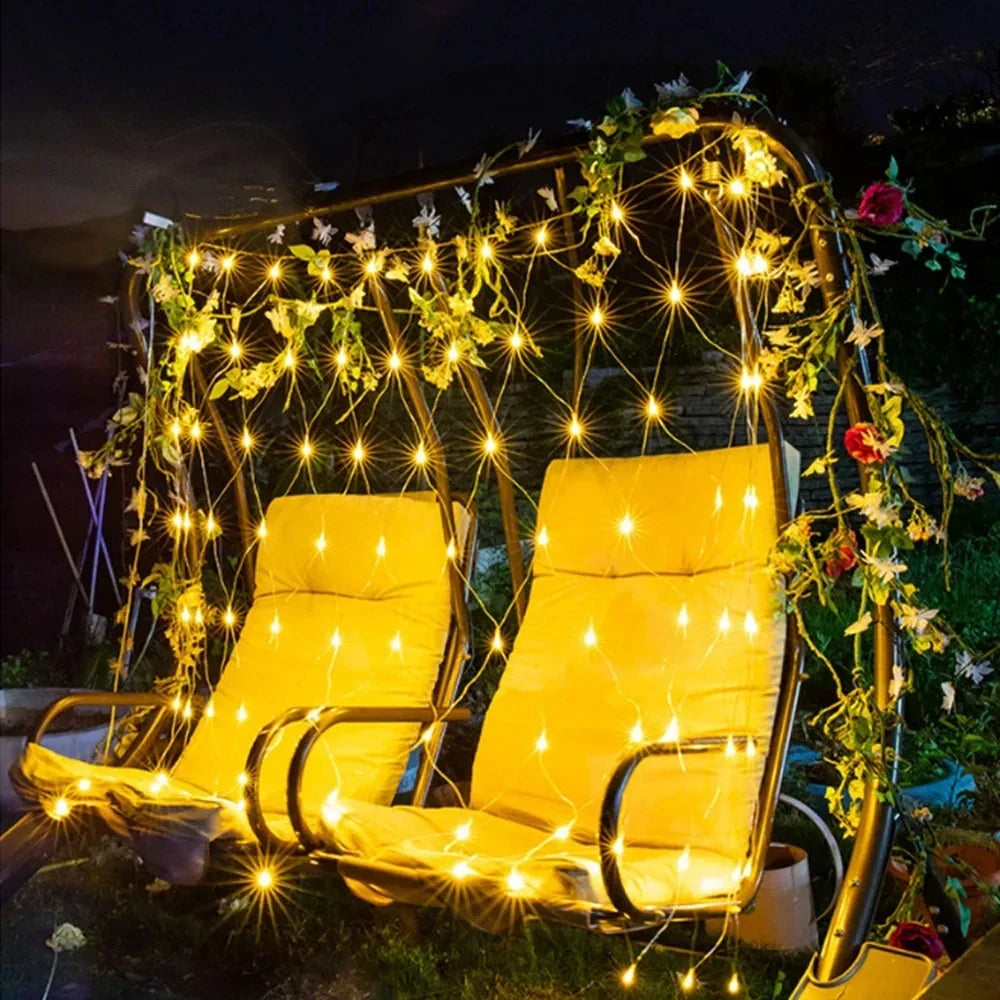Christmas LED Net Lights – 4 Colours & Multiple Sizes