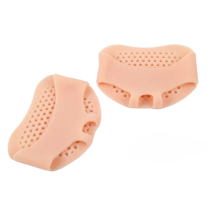 2 pz Cuscinetti metatarsali in silicone separatori per dita sollievo dal dolore cuscinetti plantari ortesi solette per massaggio ai piedi calze per avampiede strumento per la cura dei piedi