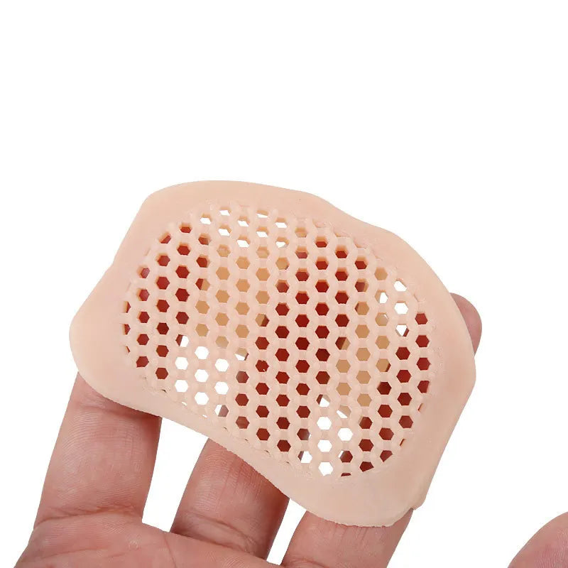 2 pz Cuscinetti metatarsali in silicone separatori per dita sollievo dal dolore cuscinetti plantari ortesi solette per massaggio ai piedi calze per avampiede strumento per la cura dei piedi