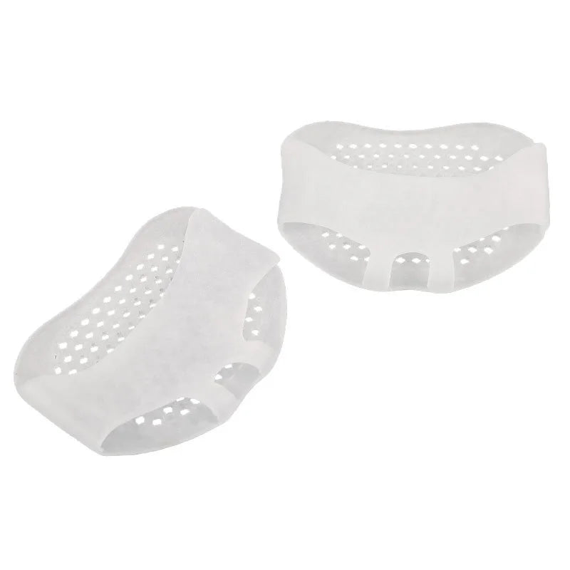 2 pz Cuscinetti metatarsali in silicone separatori per dita sollievo dal dolore cuscinetti plantari ortesi solette per massaggio ai piedi calze per avampiede strumento per la cura dei piedi