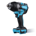 Podofo 1800 N.m Brushless Cordless Electric Impact Wrench 3 Speed Adjustable Power Handheld Screwdriver Car Truck Lawn Mower Maintenance Impact Wrench Car Repair Tool