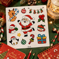 Snowman Stickers Cute Christmas Reward Stickers Christmas Tree Stickers Classic For Christmas Party Water Bottles