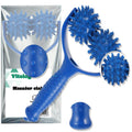 Masajeador corporal manual anticelulítico IMPRESCINDIBLE, rodillo de masaje para piernas y vientre para celulitis con EMPS