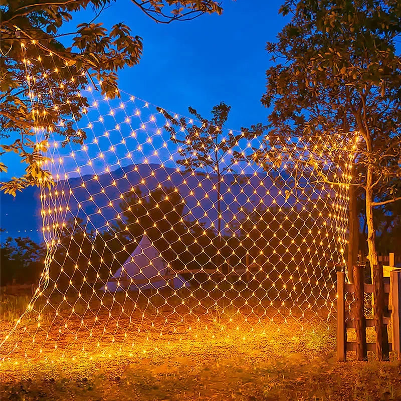 Christmas LED Net Lights – 4 Colours & Multiple Sizes