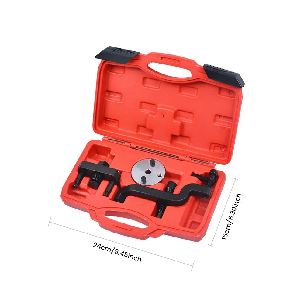 Podofo Engine Water Pump Removal Tool Kit Special Repair Tools For VW T5 Touareg 2.5 TDI Diesel Engine Disassembly Maintenance Auto Service Tool Set
